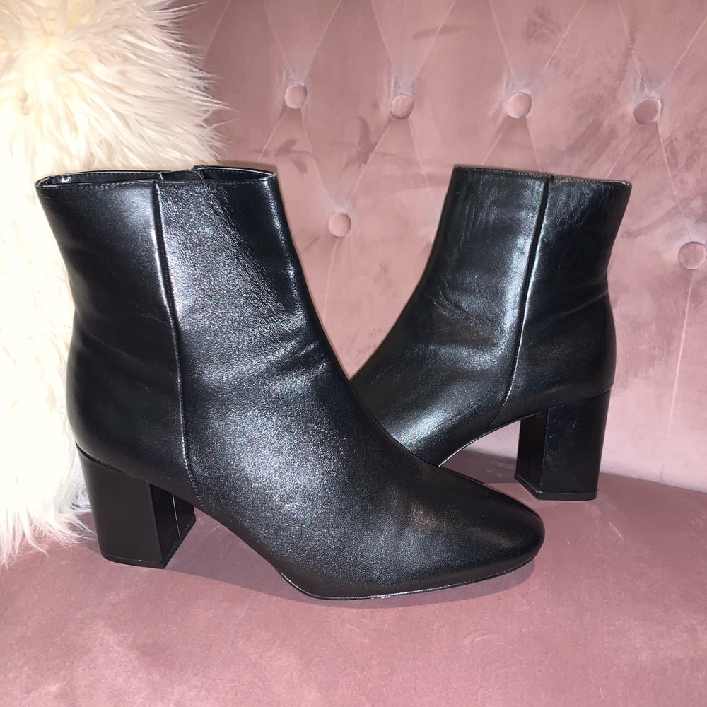 Nordstrom Halogen Alexa Black Boot Size 12